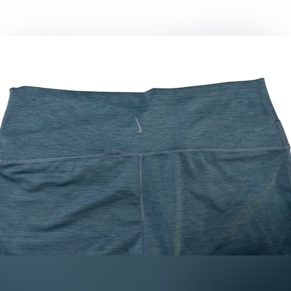 Nike Yoga Tights Womens Plus 2X Dri FIT High Rise 7/8 Length Wrap Valerian Blue. - Picture 5 of 10